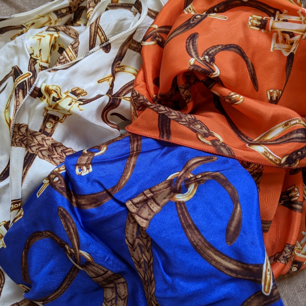 Ralph Lauren Silk Printed Scarves